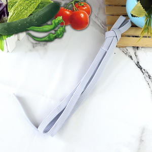 Cinturilla elástica blanca, banda elástica blanca suelta, banda elástica al por mayor para pequeños artículos a un yuan. - Product Image 1