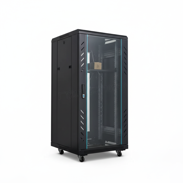 Customizable 6U, 9U, 12U, 15U, 18U 19-inch Rack Cabinet, DIY Wall-Mounted Data Center Network Cabinet, Metal Storage Cabinet