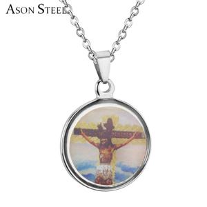 Collar con Colgante de Jesús Musulmán Chapado en Oro de 18K, de Acero Inoxidable, al por Mayor, para Mujer - Product Image 3