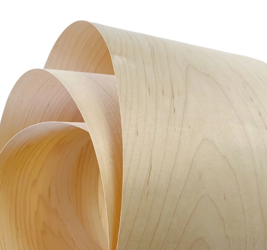 Factory Price Natural Canadian Maple Wood Veneer Sheets Veneer Wood Maple Veneers for Skateboards