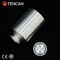 Tencan économique 500ml 1L 2L 3L pot de moulin de laboratoire broyeur à boulets en acier pot de meulage 5L 10L 15L 20L 304 pot de moulin à rouleaux en acier inoxydable