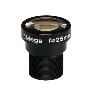 Aperture F1.7 25mm S Mount 2/3 Inch M12 5 Megapixel Board Lens