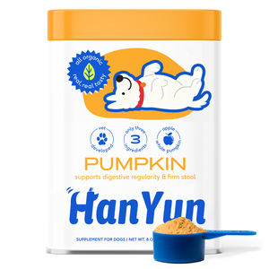 Polvere Naturale di Zucca per Cani, Salute Digestiva, Alto Contenuto di Fibre, Sollievo da Stitichezza e Diarrea, Cura dello Stomaco Canino - Product Image 1