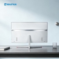 Ordinateur tout-en-un incurvé de 24 pouces, Intel Core I5, FHD IPS LCD, SSD, PC de bureau blanc pour jeux, Windows 11