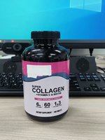 Tabletas de Suplemento de Colágeno Avanzado en Existencia, Promueven la Elasticidad de la Piel, Reducen las Arrugas, Apoyan la Densidad de Cartílagos y Huesos