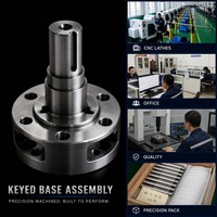 Composants d'automatisation de robots industriels de haute précision usinés CNC selon plans, pièces d'effets fins