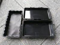 Caja portátil de almacenamiento, pequeña, Simple, impermeable, 142 250x65mm, Micro Deli 1060