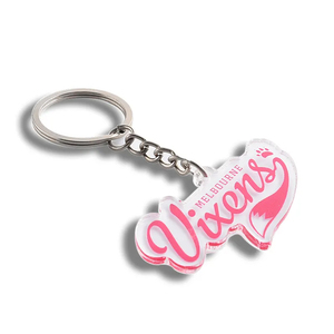 Llavero Personalizado de PVC Acrílico Transparente, Accesorios con Letras Personalizadas, Venta al por Mayor de Fábrica, Llaveros de Plástico Estilo Anime - Product Image 4