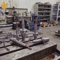 Porte-outil à rétraction thermique à portée longue BT40 SFH6 150L G2.5 25000RPM pour fraisage de cavités profondes et moules