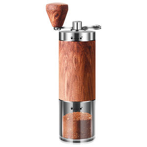 Gran oferta de TIKTOK en <span class=keywords><strong>Amazon</strong></span>, molinillo de café portátil pequeño manual ajustable para el hogar, molinillo de manivela de granos de café de mano - Product Image 1