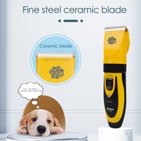 Tondeuse à poils pour chien sans fil LILIPRO ZP-295, faible bruit, tondeuse électrique pour animaux de compagnie, machine à tondre, kit de toilettage pour chat rechargeable