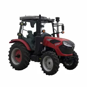 Chinese Agriculture Wheel Tractor 60hp 4wd Small Farm Tractor YTO Engine Best Price