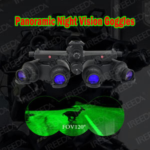 Ireeda 헬멧 장착 Gpnvg 광학 4 아이드 포브 120 도 쌍안경 지상 파노라마 고글 야간 투시경 세대 2 + 세대 3 - Product Image 2