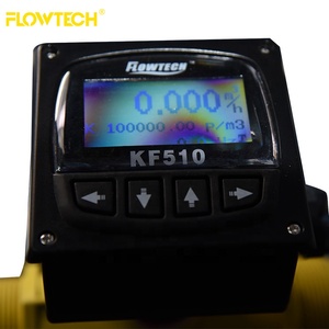 เครื่องวัดอัตราการไหลแบบใบพัด KF510-VA สำหรับน้ำมัน LPG, LNG, น้ำ, ยา และของเหลวอื่นๆ ใช้พลังงานแบตเตอรี่ แบบช่องเปิด พร้อมระบบดิจิตอล - Product Image 2