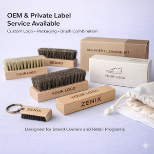 Toplu Spor Ayakkabı Temizleme Fırça Seti |   At Kılı ve PP Kıllar |   OEM Logosu Mevcuttur |   Toptancılar İçin Ayakkabı Bakım Seti - Product Image 4