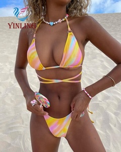 Hot Curve Custom Maiôs Swimwear Confortável & Beachwear Biquíni De Ternos De Banho De Duas Peças - Product Image 3