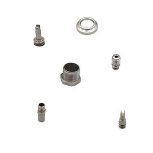 Pièces usinées CNC en acier inoxydable, quincaillerie de précision sur mesure à partir de dessins, diamètre max. 20 mm, longueur 70 mm - Product Image 1