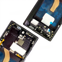 Layar Sentuh Digital Pengganti OLED TFT Super AMOLED Asli 6.8 Inci untuk Samsung Galaxy S22 Ultra LCD S908B