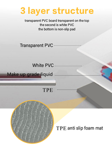 Tapis sensoriel antidérapant en PVC 3D, carrelage de sol liquide interactif en PVC, équipement pour développer les capacités motrices, tapis pour enfants autistes, jouets - Product Image 6