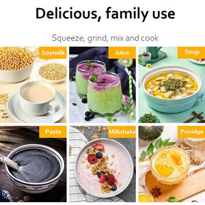 Recién llegado, máquina de <span class=keywords><strong>leche</strong></span> de soja <span class=keywords><strong>con</strong></span> calefacción multifuncional de acero inoxidable, máquina portátil pequeña para hacer <span class=keywords><strong>leche</strong></span> de <span class=keywords><strong>avena</strong></span> y nueces, comida para bebés en el hogar - Product Image 4