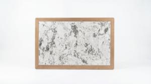 <span class=keywords><strong>Piano</strong></span> <span class=keywords><strong>per</strong></span> <span class=keywords><strong>Tavolo</strong></span> da Pranzo in Legno di Frassino Bianco <span class=keywords><strong>su</strong></span> <span class=keywords><strong>Misura</strong></span> con Intarsio in Ceramica, Design Contemporaneo - Product Image 4