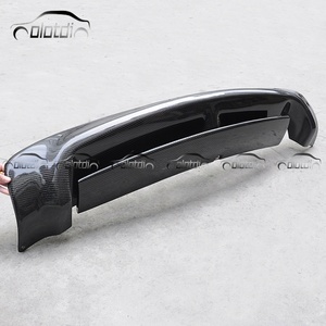 Carbon Rear Bumper Lip Fins Spoiler Winglet Splitter <b>Diffuser</b> for Honda Civic FD2 8th 2006+ - Product Image 2