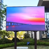 Panneau d'affichage publicitaire LED extérieur personnalisé, imperméable, écran LED, mur vidéo LED extérieur