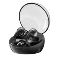 Auriculares Inalámbricos Y602 con Logotipo Personalizado, Auriculares TWS con Clip para la Oreja, Conducción Aérea, Uso Indoloro, Escucha Saludable, Auriculares Inalámbricos para Deportes