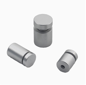 LeGood 0,75 "x 0,98" Soportes de aluminio plateado satinado M10 - Product Image 1