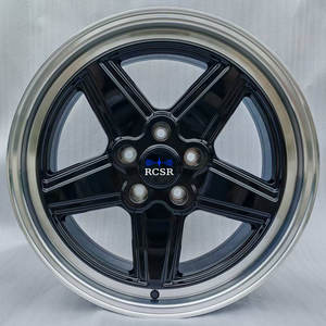 RCSR Llantas de Auto de 19 Pulgadas con Radios Negros Brillantes 5x120 19x8 19x8.5 ET 37 47 CB 72.6 para <span class=keywords><strong>Bmw</strong></span> <span class=keywords><strong>420d</strong></span> F36 <span class=keywords><strong>Xdrive</strong></span> Qran Coupe M/sport <span class=keywords><strong>2018</strong></span> - Product Image 6