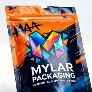 Bolsa Mylar Personalizada OEM a Prueba de Olores y Resistente a Niños, Acabado Mate, Tipo Stand Up Pouch para Empaque de Hierbas Secas y Té Herbal, Venta Minorista Especializada - Product Image 2