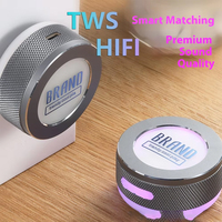 Haut-parleur Resonance RV Audio TWS avec effet de lumière RVB alimenté par batterie pour une utilisation intérieure et extérieure