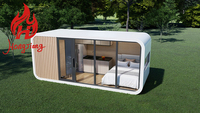 Maison de conteneur modulaire en acier imperméable moderne et portable à bas prix, bureaux modulaires, bâtiment extensible de 20 pieds