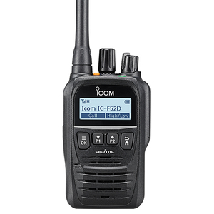 Radio Bidireccional Digital ICOM IC-F52D IC-F62D VHF UHF 5W 512CH Compacta IDAS NXDN dPMR, Walkie Talkie Portátil Resistente al Agua IP67 - Product Image 1