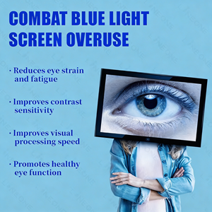 أقراص لوتين طبيعية للعناية بالعين من OEM، مكمل غذائي لدعم وضوح الرؤية وحماية الشبكية، فيتامينات للعين على شكل كبسولات لوتين - Product Image 2