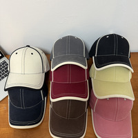 Casquette de baseball unie pour femme, brodée et imprimée, polyvalente, respirante, décontractée, pour l'extérieur, vente en gros