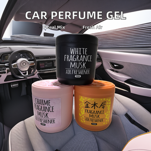 Aromast de musc blanc de luxe de l'usine OEM Gel <span class=keywords><strong>d</strong></span>ésodorisant <span class=keywords><strong>d</strong></span>ésodorisant solide écologique <span class=keywords><strong>pour</strong></span> chambres, voitures, bureaux, caravanes - Product Image 5