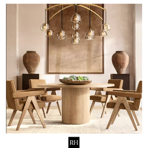 RHMAKER RH Furniture Factory, ensemble de meubles de chambre à coucher de style américain sur mesure, ensemble de meubles de salle à manger pour usage en villa - Product Image 4