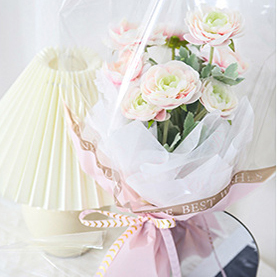 ถุงบรรจุภัณฑ์กันน้ำแบบ OPP สำหรับช่อดอกไม้ หลายแบบ ขายส่ง กล่องบรรจุภัณฑ์ดอกไม้แบบเต็มกล่อง - Product Image 6