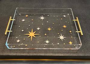 Plateau acrylique transparent en vrac d'usine ramadan kareem mubarak pour le festival de l'Aïd - Product Image 3