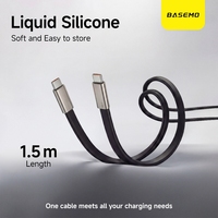 Câble de données 240W + Adaptateur de support 240W Kit de charge rapide Convient aux téléphones mobiles et tablettes