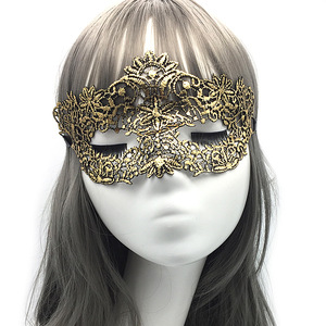 Masque de mascarade demi-visage sexy pour femmes, masque vénitien pour Halloween, fête, danse, cosplay, performance, Noël - Product Image 4