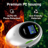 Chargeur mural pour véhicule électrique certifié CE 32A Type 2, station de charge rapide 7KW, câble de 5m, nouveau contrôle WiFi/APP, garantie 12 mois BOULT