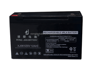 Xiongjian <span class=keywords><strong>แบตเตอรี่</strong></span>ตะกั่ว75Ah แบบชาร์จได้<span class=keywords><strong>6V</strong></span> 10Ah 12V สำหรับรถบรรทุกรถยนต์รถจักรยานยนต์ราคาโรงงาน - Product Image 2