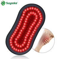 Appareil de luminothérapie LED flexible pour les pieds, les mains et les chevilles Suyzeko OEM, amélioration de l'humeur, thérapie par lumière rouge proche infrarouge, coussin de luminothérapie