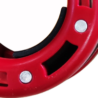 Logo personnalisé, vente en gros, aimant multicolore, compétition en Nylon, Fitness, entraînement, haltérophilie, collier d'haltères