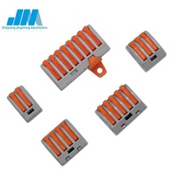 Borniers en nylon série 212, lot de 80 connecteurs rapides à enfoncement 32A pour bornes de câblage électrique et luminaires