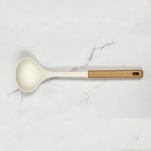 Chịu nhiệt phụ kiện nhà bếp Silicone Đồ dùng nấu ăn thiết lập với gỗ sồi xử lý - Product Image 4