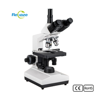 XSZ-107T Digital Trinocular Microscope LED Illumination for School Education Biological Laboratory 40-1600 Times Zoom for Export