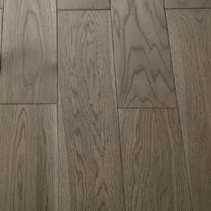 Suelo de madera de roble blanco Natural para interiores, suelo de madera maciza de 18mm de espesor para dormitorio y sala de estar